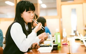 japan school lunch menu diet